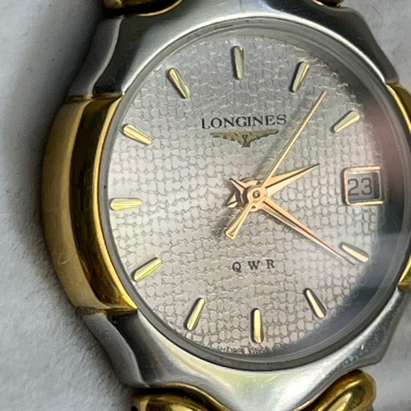 Longines QWR Vintage S.Steel Two Tone ladies watch - Picture 2 of 15